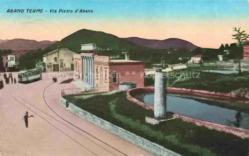 AK / Ansichtskarte Abano Terme Veneto IT Via Pietro d'Abano