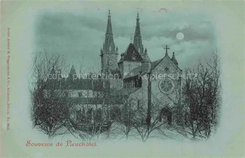 AK / Ansichtskarte Neuchatel NE Eglise