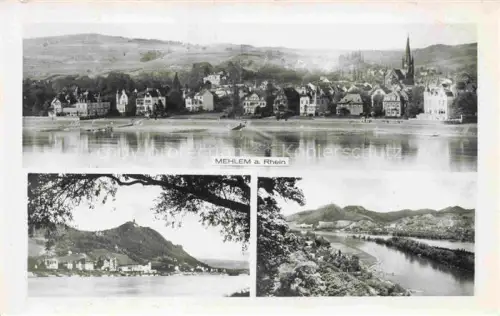 AK / Ansichtskarte Mehlem Godesberg Bonn Panorama Rheinpartien