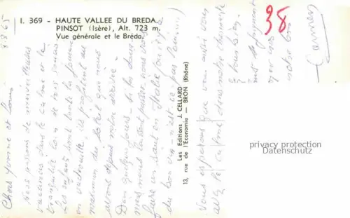 AK / Ansichtskarte Pinsot Grenoble 38 Isere Vue generale et le Breda