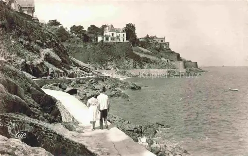 AK / Ansichtskarte DINARD 35 Ille-et-Vilaine Saint Enogat Chemin des Douaniers