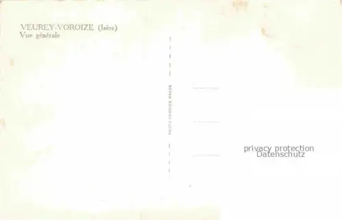 AK / Ansichtskarte Veurey-Voroize Grenoble 38 Isere Vue generale