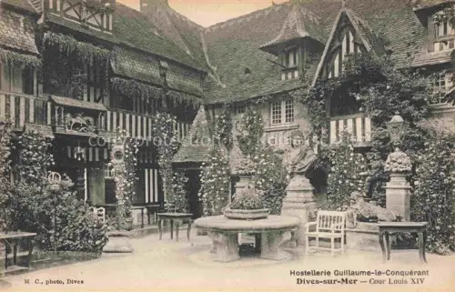 AK / Ansichtskarte Dives-sur-Mer LISIEUX 14 Calvados Hostellerie Guillaume le Conquerant