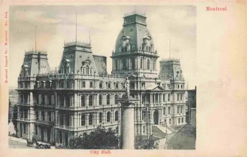 AK / Ansichtskarte MONTREAL  QUEBEC Canada City Hall