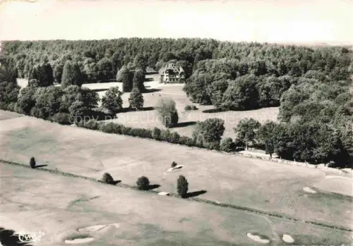 AK / Ansichtskarte Bagnoles-de-l Orne 61 Le Gue aux Biches Le Chateau le Golf Vue aerienne