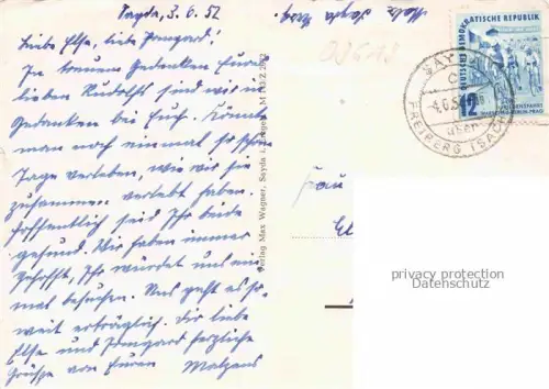 AK / Ansichtskarte Sayda Mortelgrund Fischzucht