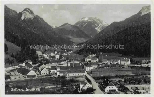 AK / Ansichtskarte Gusswerk Steiermark AT Panorama Alpen
