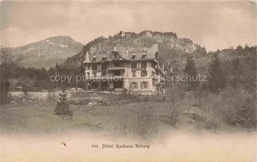AK / Ansichtskarte Bruenig BE Hotel Kurhaus