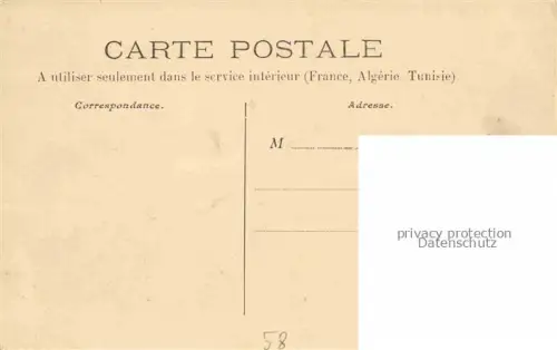 AK / Ansichtskarte Corbigny CLAMECY 58 Nievre Une villa