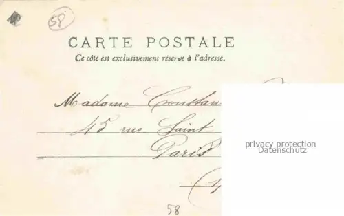 AK / Ansichtskarte COSNE -Cours-sur-Loire 58 Nievre La gare