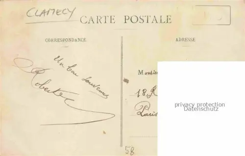 AK / Ansichtskarte CLAMECY 58 Nievre Alliance Sportive Clamecycoise Pyramides