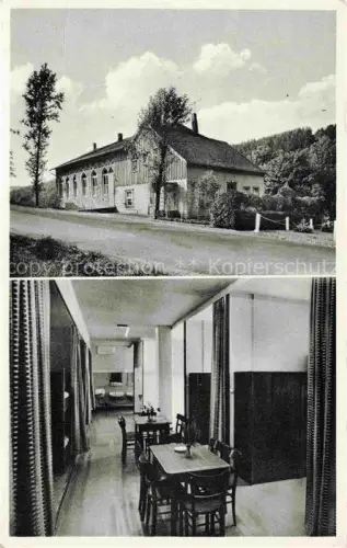 AK / Ansichtskarte Breckerfeld NRW Gaststaette Wawziniak Gastraum