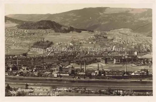 AK / Ansichtskarte Bodenbach  Elbe-Tetschen DECIN Boehmen Ustecky Kraj CZ Panorama Blick gegen Hohen Schneeberg