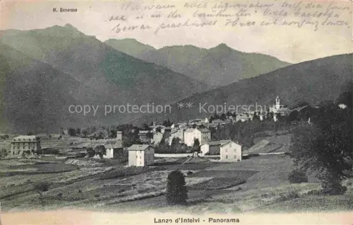 AK / Ansichtskarte Lanzo d Intelvi Como Lombardia IT Panorama