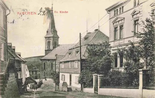 AK / Ansichtskarte Kirchen Sieg Altenkirchen Westerwald Rheinland-Pfalz Evangelische Kirche