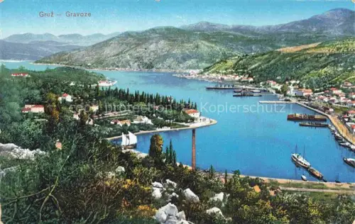AK / Ansichtskarte Gruz-Gravosa Dubrovnik Croatia Panorama