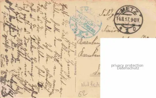 AK / Ansichtskarte Puisieux ARRAS 62 Pas-de-Calais Ruines Grande Guerre Truemmer 1. Weltkrieg Feldpost Pruefstempel