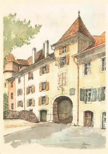 AK / Ansichtskarte DELEMONT Delsberg JU Porte de Porrentruy