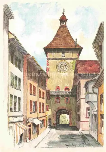 AK / Ansichtskarte Laufenburg AG Stadttor