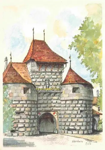 AK / Ansichtskarte Solothurn Soleure SO Stadttor