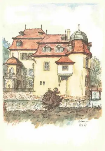 AK / Ansichtskarte Bottmingen BL Chateau de Bottmingen