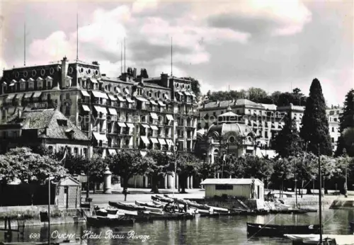 AK / Ansichtskarte Ouchy LAUSANNE VD Hotel Beau Rivage