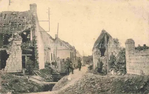 AK / Ansichtskarte Thelus ARRAS 62 Pas-de-Calais Ruines Grande Guerre Truemmer 1. Weltkrieg Feldpost