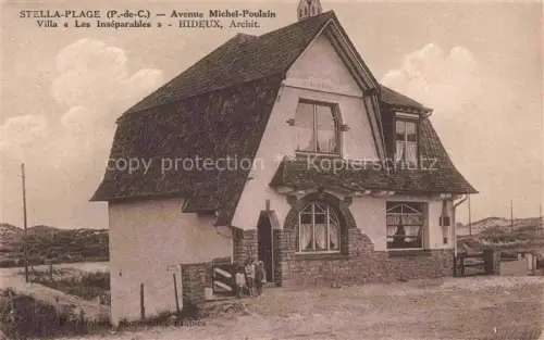 AK / Ansichtskarte Stella-Plage Montreuil 62 Pas-de-Calais Villa Les Inséparables Avenue Michel Poulain