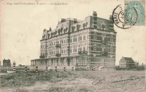 AK / Ansichtskarte Saint-Gabriel-Brecy Caen 14 Calvados Grand Hôtel