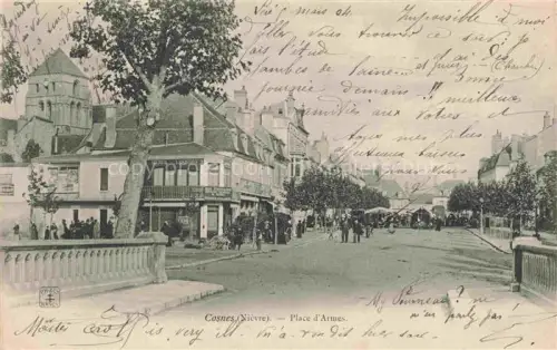 AK / Ansichtskarte Cosnes-et-Romain 54 Meurthe-et-Moselle Place d'Armes