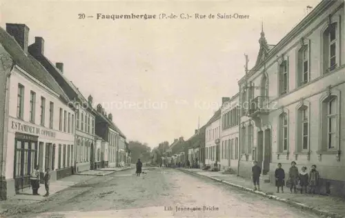 AK / Ansichtskarte Fauquembergues Saint-Omer 62 Pas-de-Calais Rue de Saint-Omer