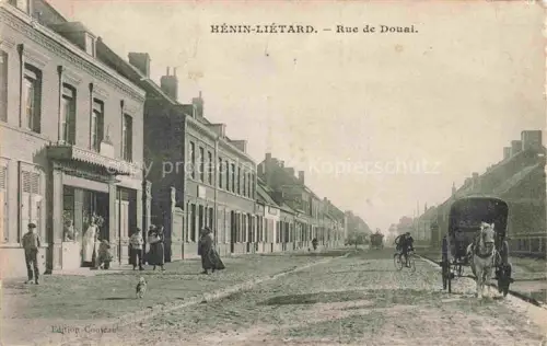 AK / Ansichtskarte Henin-Lietard LENS 62 Pas-de-Calais Rue de Donai
