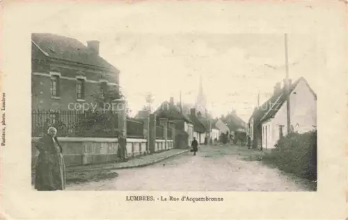 AK / Ansichtskarte Lumbres Saint-Omer 62 Pas-de-Calais Rue d'Acquembronne