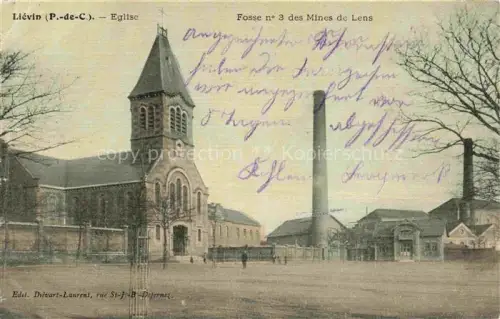 AK / Ansichtskarte Lievin LENS 62 Pas-de-Calais Eglise Fosse No. 3 des Mines de Lens