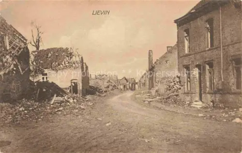 AK / Ansichtskarte Lievin LENS 62 Pas-de-Calais Ruines Grande Guerre Truemmer 1. Weltkrieg