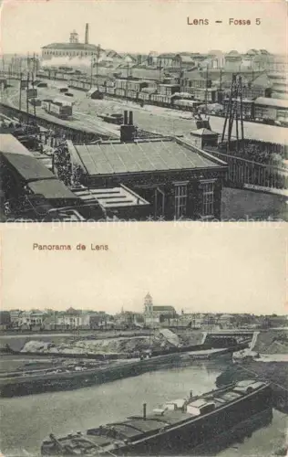 AK / Ansichtskarte LENS 62 Pas-de-Calais Fosse 5 des Mines de Lens Panorama