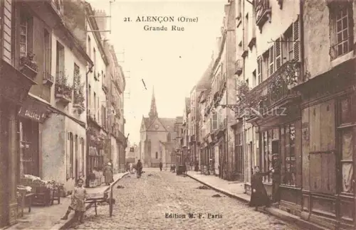 AK / Ansichtskarte ALENCON 61 Orne Grande Rue