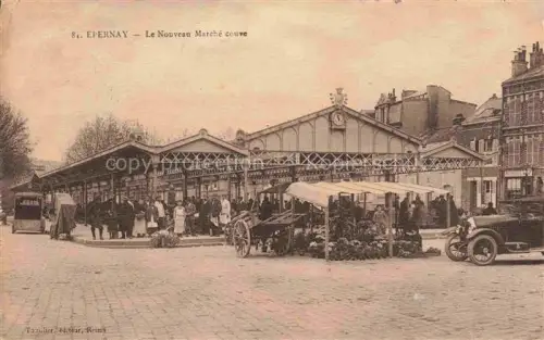 AK / Ansichtskarte EPERNAY 51 Marne Le nouveau marché couvert