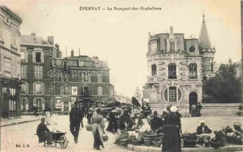 AK / Ansichtskarte EPERNAY 51 Marne Les Remparts des Orphelines