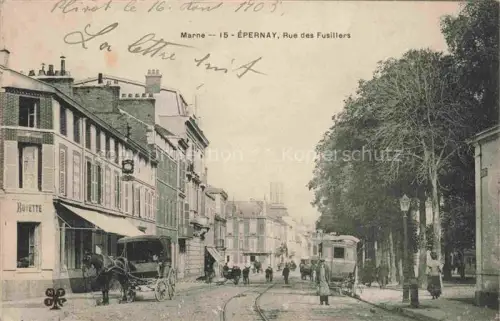 AK / Ansichtskarte EPERNAY 51 Marne Rue des Fusillers