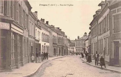 AK / Ansichtskarte Fruges Montreuil 62 Pas-de-Calais Rue de l'Eglise