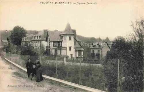AK / Ansichtskarte Tesse-la-Madeleine Bagnoles-de-l Orne 61 Square Bellevue