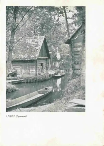 AK / Ansichtskarte Lehde Luebbenau Spreewald Brandenburg Spreewaldpartie