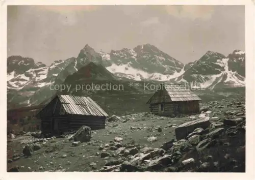 AK / Ansichtskarte Zakopane Tatra PL Seealm Hala Gasienicowa