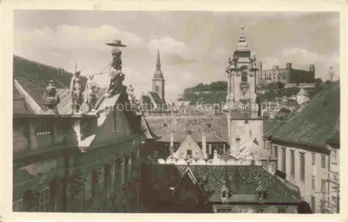 AK / Ansichtskarte BRATISLAVA Pressburg Pozsony SK Teilansicht