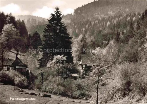 AK / Ansichtskarte Loffenau Bad Herrenalb BW Waldrestaurant zur Plotzsaegemuehle