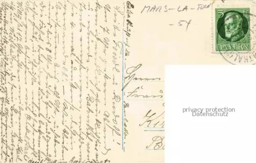 AK / Ansichtskarte Mars-la-Tour 54 Meurthe-et-Moselle Unser Segen geleitet Euch Kuenstlerkarte