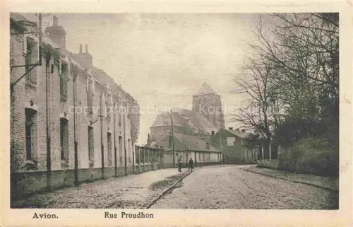 AK / Ansichtskarte Avion LENS 62 Pas-de-Calais Rue Proudhon