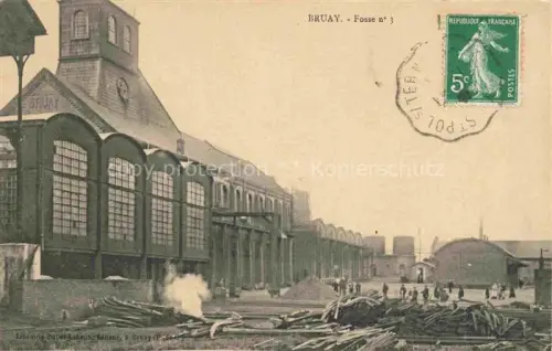 AK / Ansichtskarte Bruay-la-Buissiere Bruay-en-Artois BETHUNE 62 Pas-de-Calais Fosse No. 3 Compagnie des mines de Bruay
