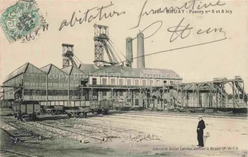 AK / Ansichtskarte Bruay-la-Buissiere Bruay-en-Artois BETHUNE 62 Pas-de-Calais Fosse No. 5 et 5 bis Compagnie des mines de Bruay